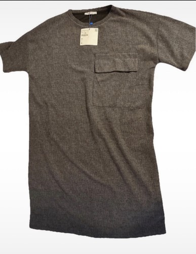 Abito donna grigio - zara, taglia
