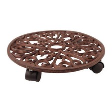 CARRELLO PORTA PIANTE IN GHISA