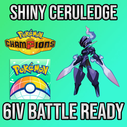 6iv shiny ceruledge - shiny,