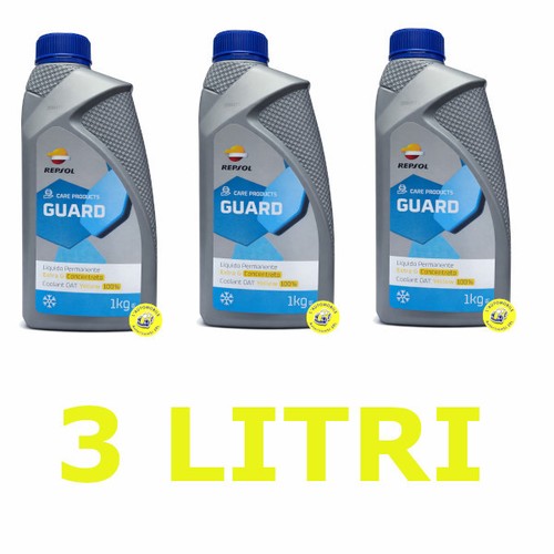 Antigelo giallo repsol - 3, litri