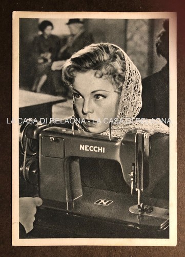 Cartolina pubblicita necchi - cartolina, pubblicita'