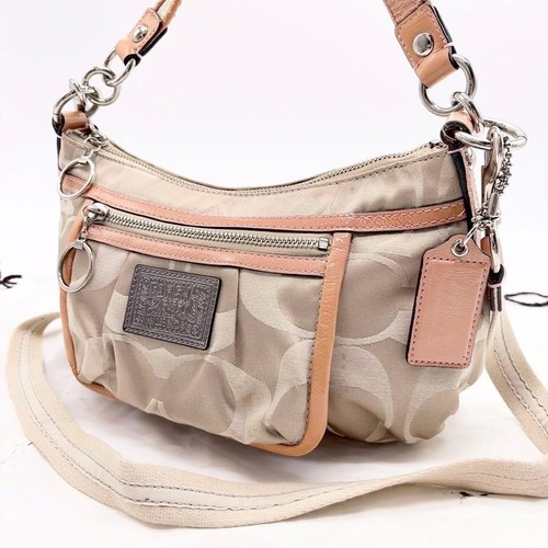 Borsa tracolla coach tela - tracolla,