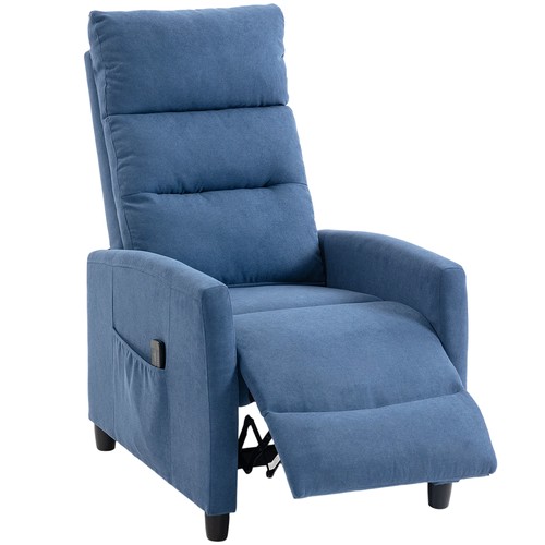 Homcom poltrona reclinabile - poltrona,
