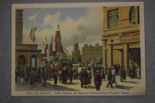 Cartolina Fiera del Levante Bari : Palazzo del Reparto Commerciale a Piazzale Napoli