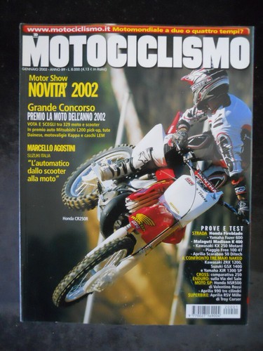Motociclismo 2002 aha - motociclismo, ya,aha