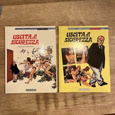 Fumetti Erotici Uscita Di Sicurezza 1/2 - Trillo Altuna Lanciostory Skorpio 1991
