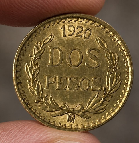 Dos pesos 1920 - anno, d'epoca