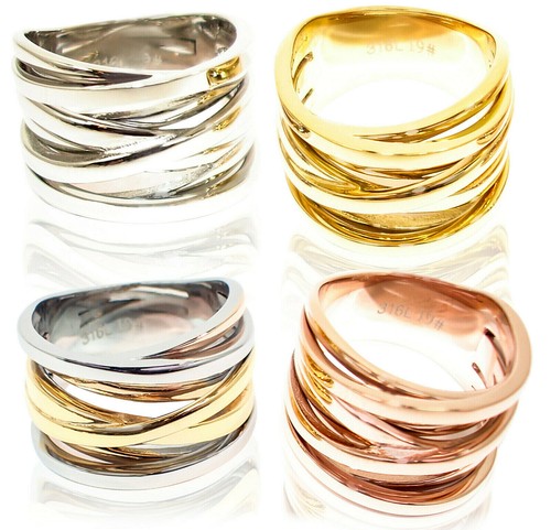 Anello acciaio donna - anello, in