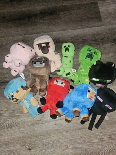 Lotto peluche minecraft maiale - lotto,