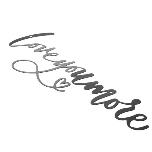 Lettere decorative parete - da,