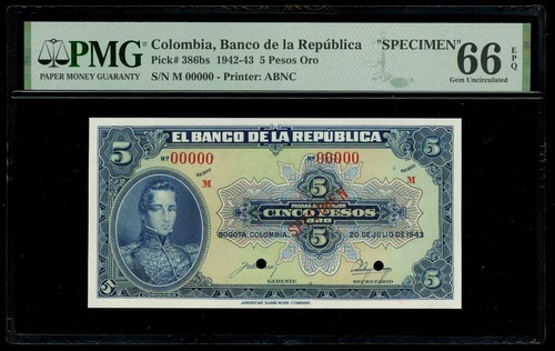 Colombia pesos oro esemplare - colombia,