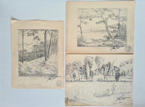 Vecchi disegni matita - 3, a