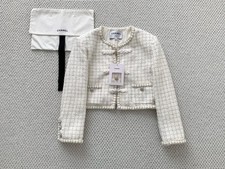 Giacca donna CHANEL CC bianca