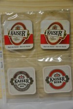 24 SOTTOBICCHIERI BIRRA KAISER EDELWEISS WEITRA WHITBREAD