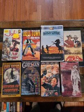 John Wayne VHS Movie Lot & Western VHS MOVIE LOT SOME Sealed
