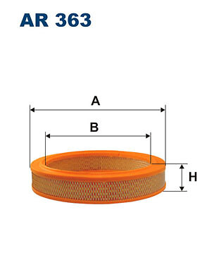 Filtro aria filtron 363 per - filtron,