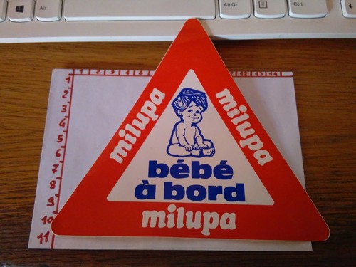 Adesivo vintage sticker kleber - vintage,