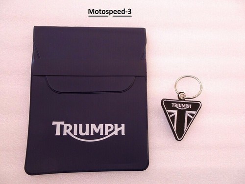 Porta documenti triumph blu - porta,
