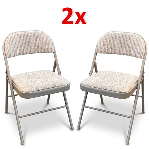 Sedia schienale pieghevole - 2x,