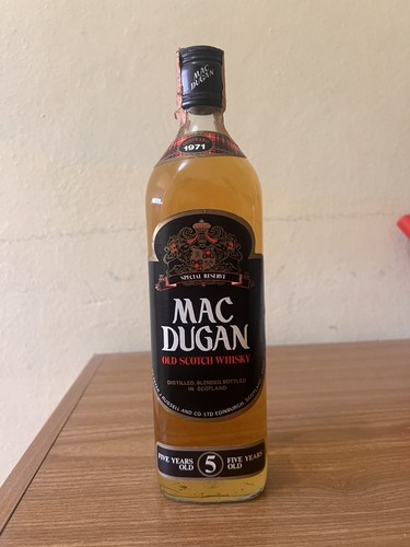 Scotch whisky mac dugan old - whisky,