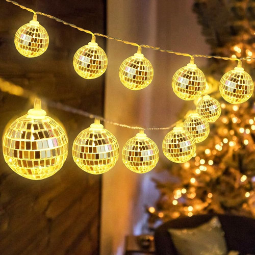 Led disco specchio palla - led,