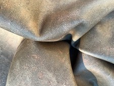 J67 Pelle scamosciata brandy resinata vintage - Sp. 1.5