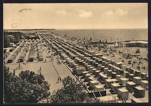 Grado spiaggia cartolina - spiaggia,,