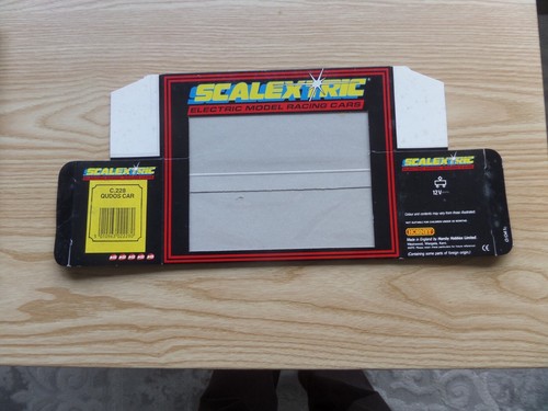 Scalextric classic card - classic,