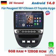 6+128G Carplay per Citroen C1