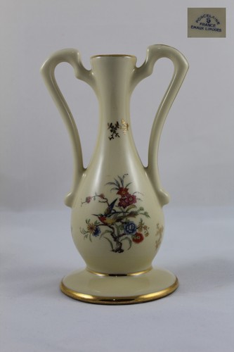 Vaso porcellana limoges - porcellana, su