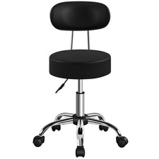Sgabello girevole similcuoio - sgabello,