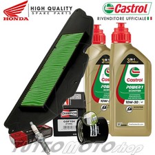 Tagliando HONDA SH 300 i con senza abs 2016 2017 2018 Kit Olio Castrol Completo