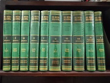 Enciclopedia Motta di Scienze Naturali  "Nel Mondo Della Natura" - 10 Volumi 