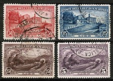 SAN MARINO 1928 San Francesco 4v us