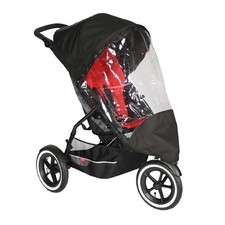 phil and teds Storm Copertura Antipioggia Classic Sport Explorer Adatto Passeggino Singolo Trasparente