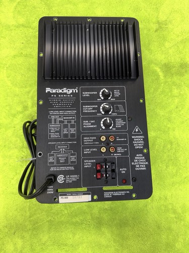 Paradigm series 800 - ps, ps-800