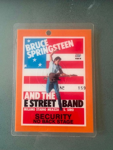 Bruce springsteen security - springsteen, no