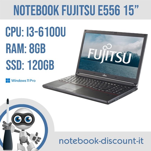 Notebook fujitsu e556 - fujitsu,