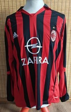 Maglia Milan Match Worn Shirt 2005 2006 Inzaghi Signed