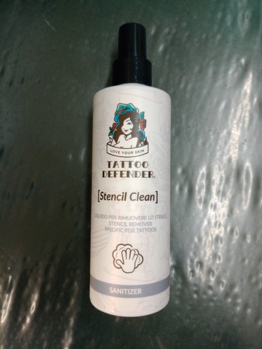 Rimuovi stencil per tatuaggi