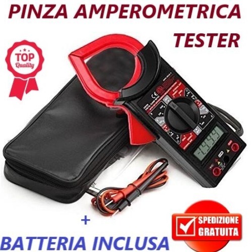 Pinza amperometrica tester - e,