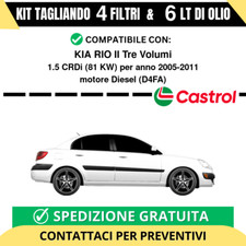 Tagliando per KIA RIO II Tre