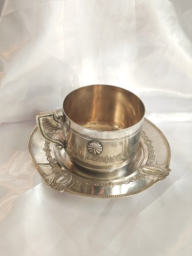 Tazza piattino argenteria - piattino,