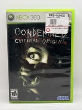 Condemned: Criminal Origins (Microsoft Xbox 360, 2005) senza manuale. Spedizione veloce!