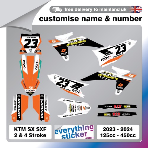 Kit grafica ktm - grafica, mx