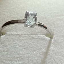 ANELLO solitario da donna in