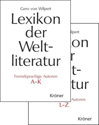 Lexikon der weltliteratur - lexikon,