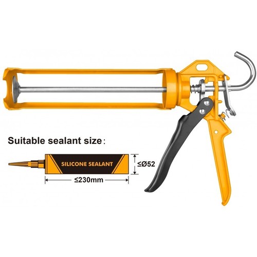Pistola per silicone - pistola, rotante
