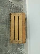 Cassetta antica vini pregiati legno 48x32 collezione vetrina negozio arredamento