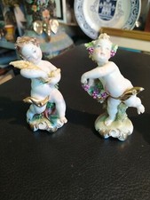 Giuseppe Cappe' originale , Porcellana Capodimonte "Putti 4 Stagioni"